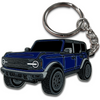 Bronco antimatter blue keychain