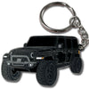 Jeep Wrangler Keychain black